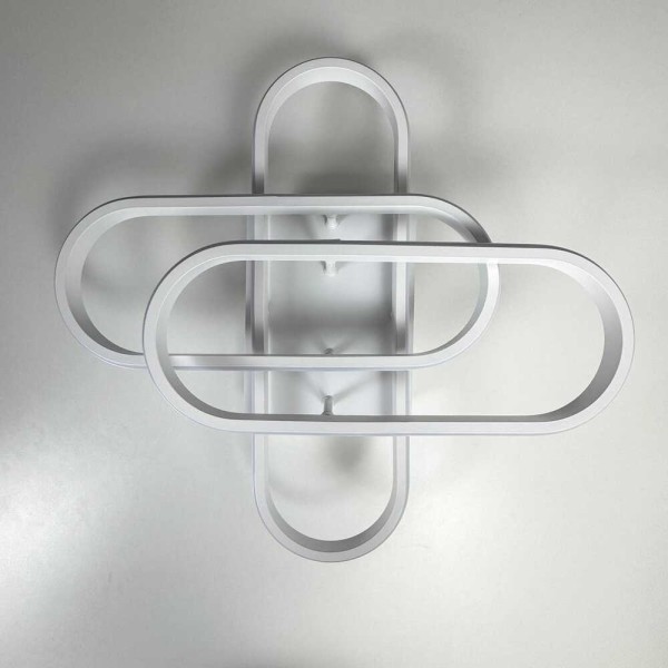 Светильник LED smart DIOR+пульт 90W 3000-5000K IP20 квадрат белый Violux ( 220925 ) - фото №1