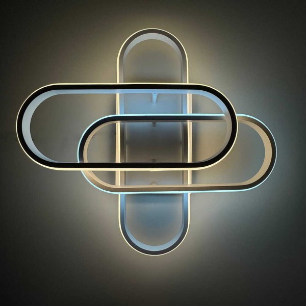 Светильник LED smart DIOR+пульт 90W 3000-5000K IP20 квадрат белый Violux ( 220925 ) - фото №2