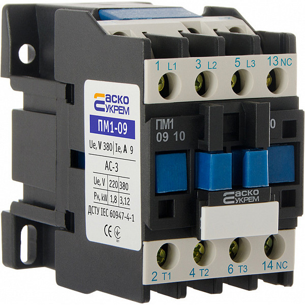 Контактор Аско-Укрем ПМ 1-09-10 Q7 380В LC1-D0910 (A0040010073)