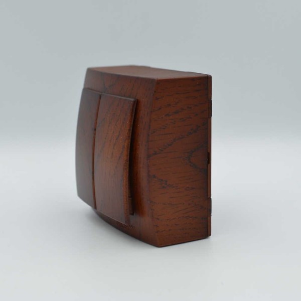 Вимикач Nilson Themis горіх 2кл ( 26271003 ) - фото №2