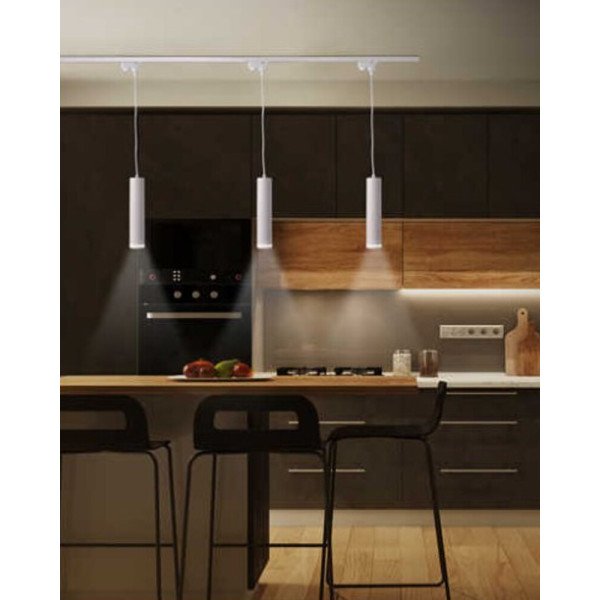 Трековый светильник Goldlux 321541 Paris GU10 1x10W IP20 Wh - фото №2