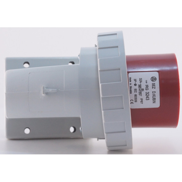 Настенная силовая вилка Sez IRG3243 - фото №3