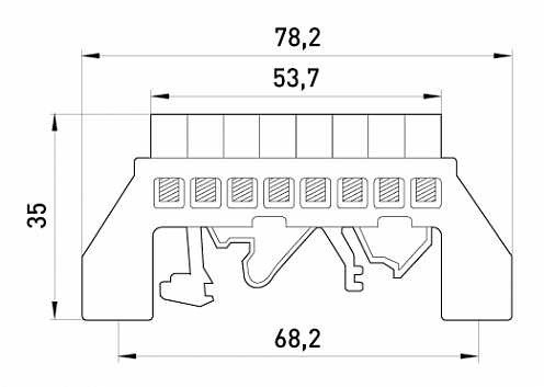 Нулевая шина E.Next e.bsi.pro.2.8 универсальная зеленая (p0650020) - фото №5
