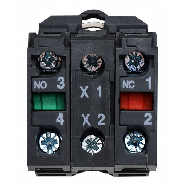 Переключатель Аско-Укрем TB5-AK125M5 (0-I) с подсветкой желтый (A0140010167) - фото №1