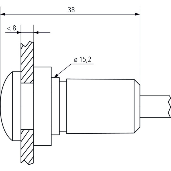 Цифровий датчик освітленості Theben Luna IP65 для LUNA110-1100011 - фото №1