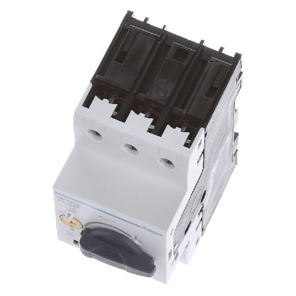 Автомат захисту двигуна 4,0-6,3А, 2,5м Hager - фото №4