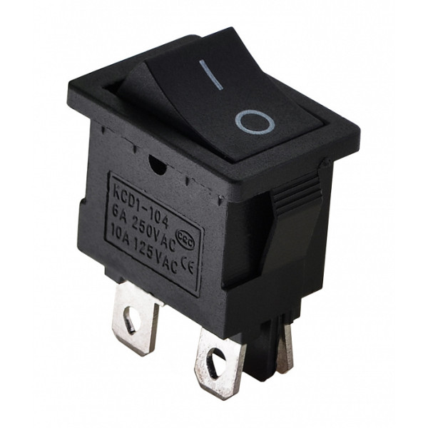 Переключатель Аско-Укрем KCD1-4-201 B/B (0-I) черный (A0140040140)