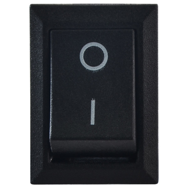 Переключатель Аско-Укрем KCD1-4-201 B/B (0-I) черный (A0140040140) - фото №1