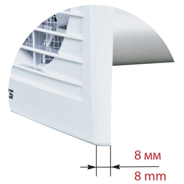 Осевой вентилятор Vents 100 С К - фото №1