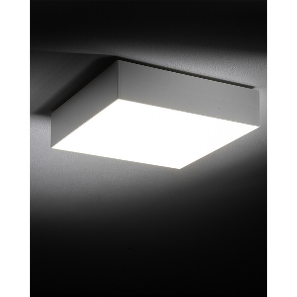 Потолочный светильник Nowodvorski 310430 Lid Square LED 1x25W 4000K 2100Lm IP20 белый - фото №2