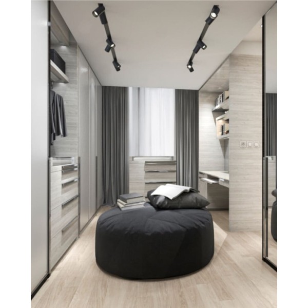 Світильник поворотний, спот Nowodvorski 7837 Mono Surface GU10 6x10W IP20 чорний - фото №1