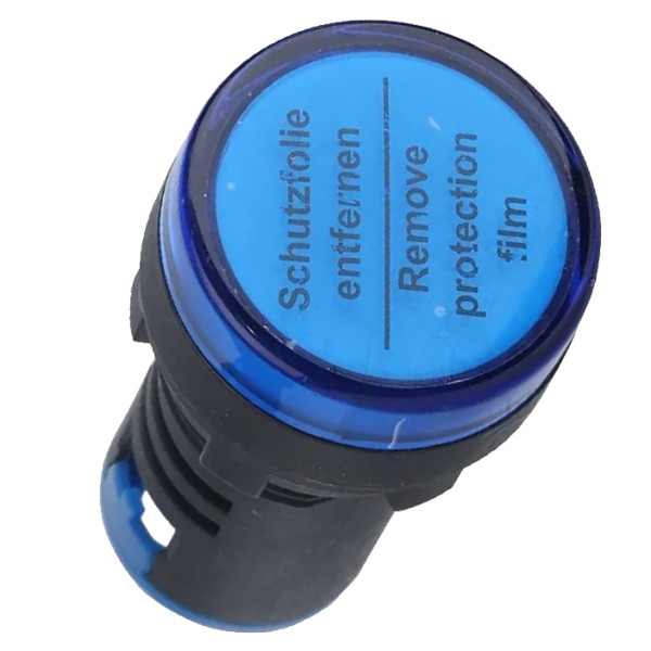 Світловий індикатор TOSUNlux AD22-22DS Ø22 АС 230В синій (6940151015932)