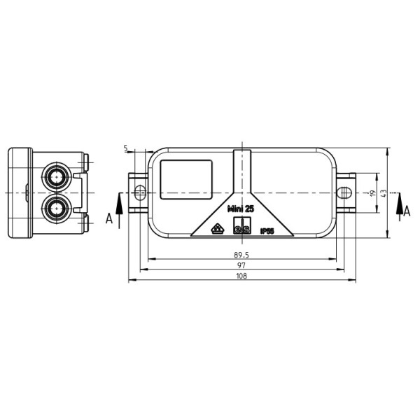 Зовнішня коробка розпаювальна Spelsberg Mini 25-L (sp31090801) IP55 - фото №4