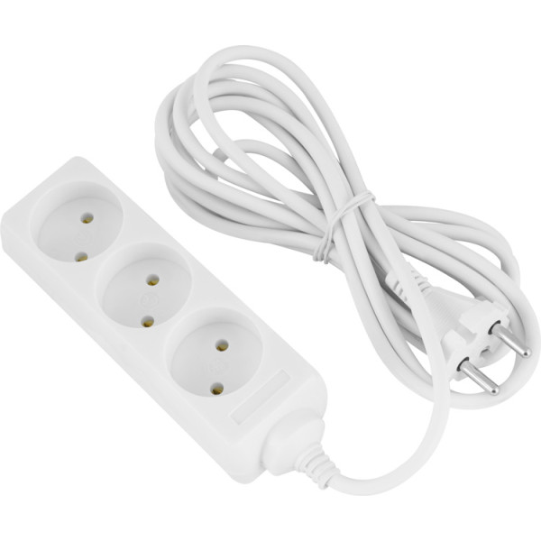 Подовжувач E.Next e.es.3.3 3 гнізда 3м (s042056)