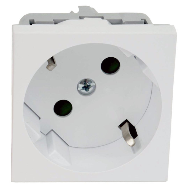 Розетка Kopos QS 45x45 C белая