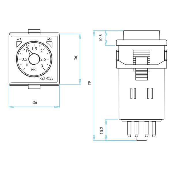 Реле часу EMAS RZ1A2C06M-1 - фото №6