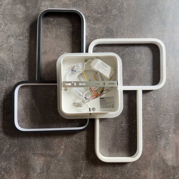 Світильник LED smart INFINITY VIOLUX 90W 3000-5000K +пульт IP20 білий ( 220380 ) - фото №4