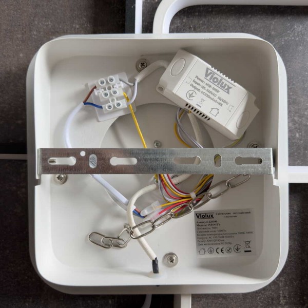 Світильник LED smart INFINITY VIOLUX 90W 3000-5000K +пульт IP20 білий ( 220380 ) - фото №5