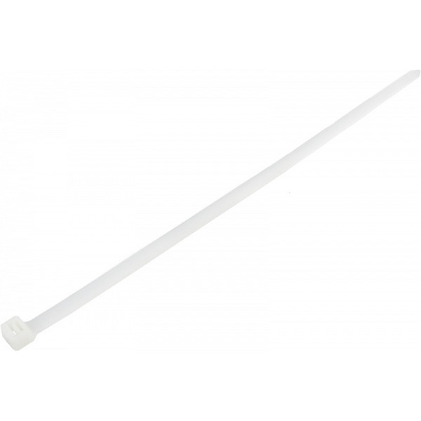 Нейлоновий хомут Аско-Укрем 4x200 білий (100шт)