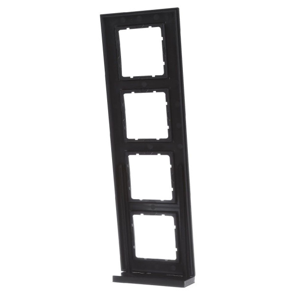 Рамка 4-местная антрацит Berker B.7 - фото №4