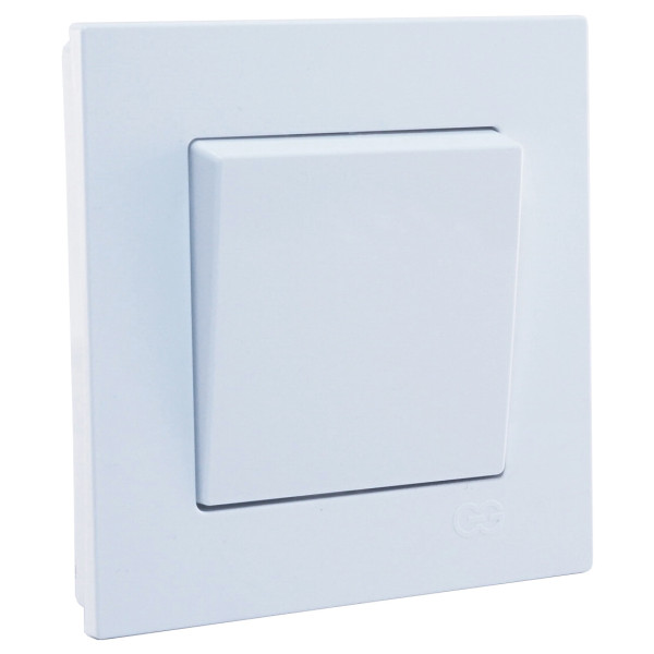 Выключатель 1-клавишный Gunsan Eqona - фото №1