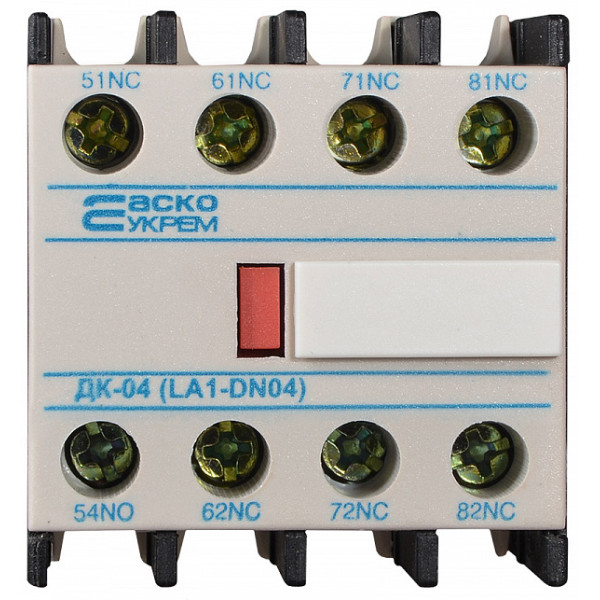 Додатковий контакт Аско-Укрем ДК-04 LA1-D02 (A0040050008) - фото №2