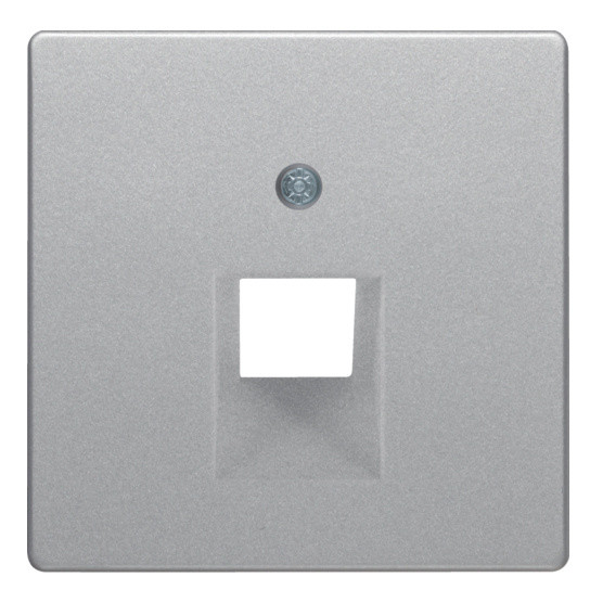 Накладка для розетки UAE алюміній Berker Q.х