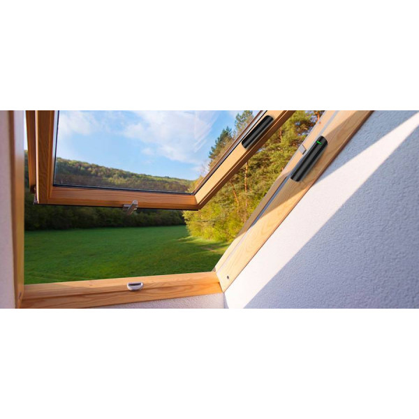 Датчик открытия Ajax 7230 DoorProtect Plus с сенсором удара и наклона (черный) - фото №7