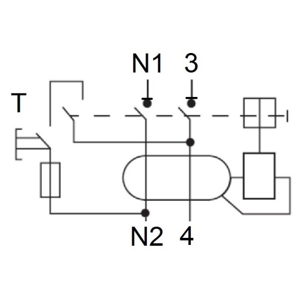 ПЗВ Schrack AR056203 10кА 63А 30мА 1Р+N тип A - фото №7