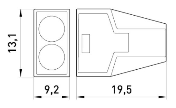 Клема E.Next для з'єднання 2-х провідників - фото №4