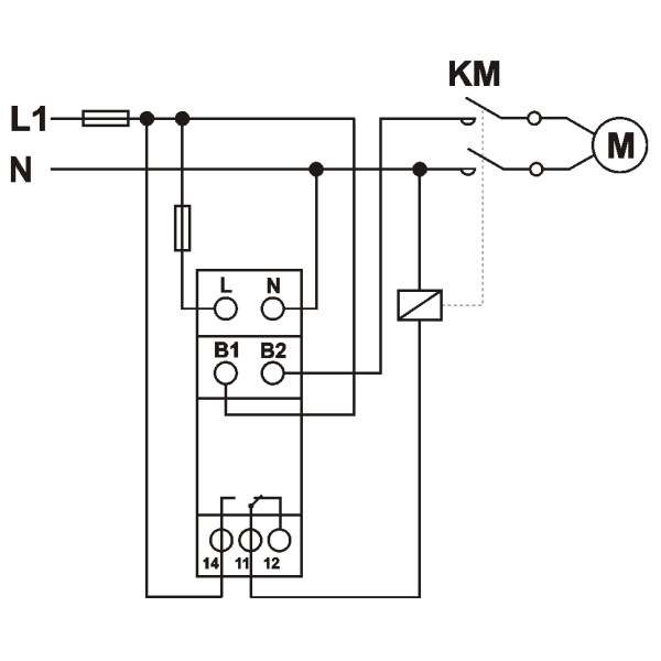 Реле захисту насоса Promfactor FRD311 220В - фото №2