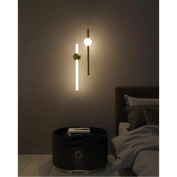 Підвісний світильник, люстра Mj-Light MJ10013 Slide LED 1x15W 3000K IP20 - фото №3