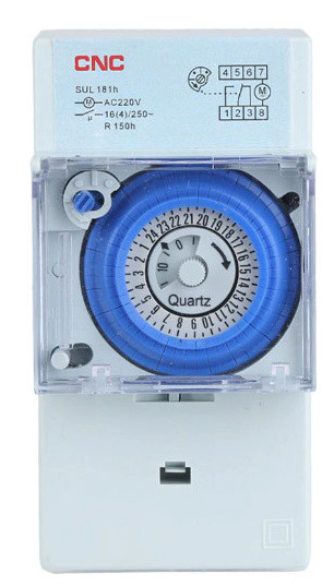 Суточный механический таймер CNC SUL181H 16А (Б00032239)