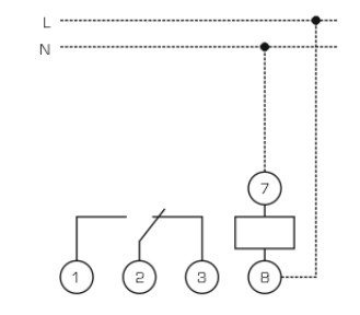 Суточный механический таймер CNC SUL181H 16А (Б00032239) - фото №5
