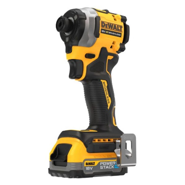 Ударний акумуляторний безщітковий шурупокрут DeWALT DCF850E2T XR Li-Ion 18В з 2 акумуляторами