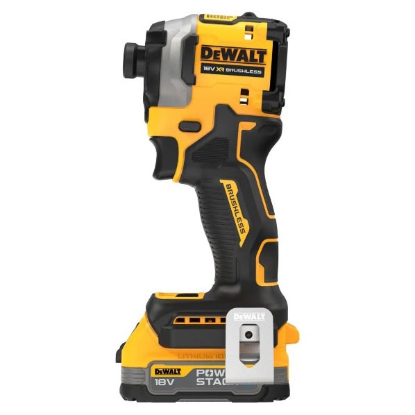 Ударний акумуляторний безщітковий шурупокрут DeWALT DCF850E2T XR Li-Ion 18В з 2 акумуляторами - фото №1
