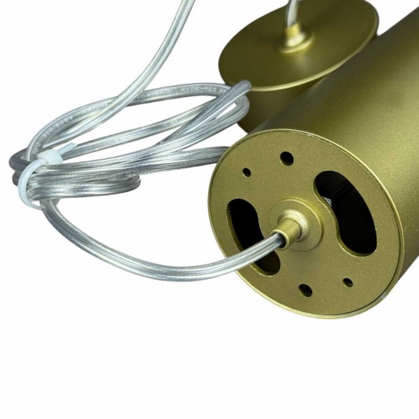 Светильник накладной (подвесной) точечный светильник HAVANA-P золотой GU10 IP20 Violux (340403) - фото №2