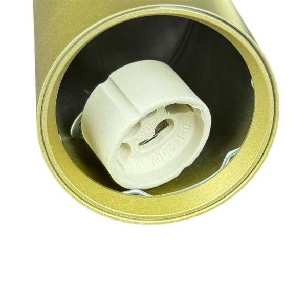 Светильник накладной (подвесной) точечный светильник HAVANA-P золотой GU10 IP20 Violux (340403) - фото №3