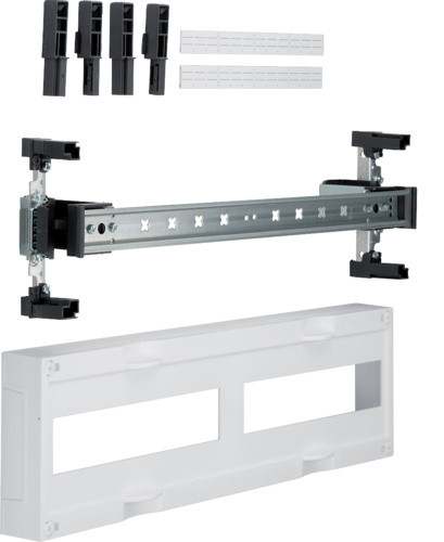 Вставний блок Hager UD12B1 Univers для модульних апаратів 2х12М 150x500мм