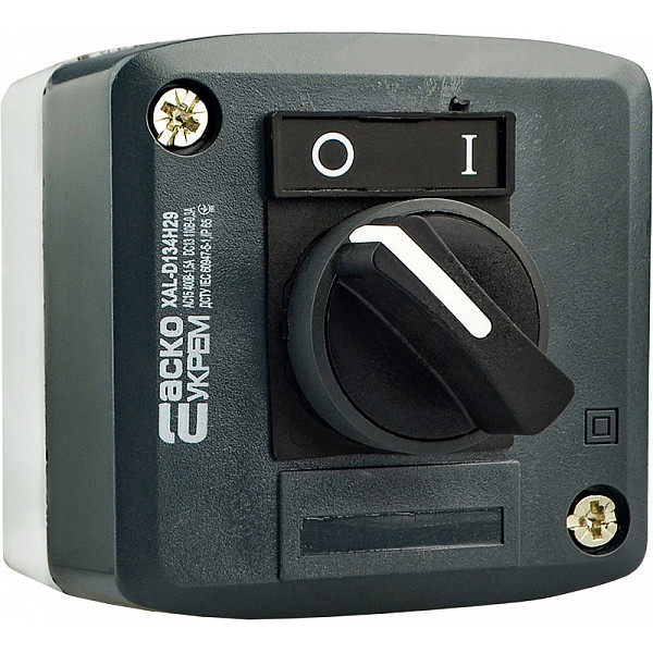 Пост одноместный Аско-Укрем XAL-D134H29 2-позиционный (A0140020058)