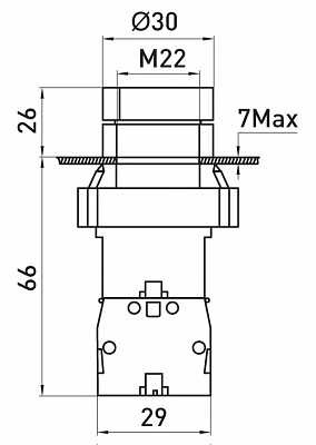 Перемикач з підсвіткою E.Next e.mb.bk2365 2 положення зелений (p0810139) - фото №1