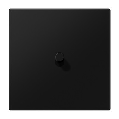 Накладка вимикача з тумблером "Циліндр" Jung LS 1912 AL12-0SWMR08 чорна матова