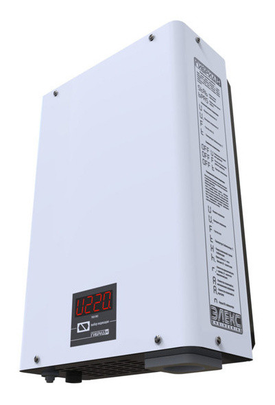 Симисторно-релейний стабілізатор напруги Елекс Гібрид У 7-1/10 v2.0 2,2кВА - фото №1