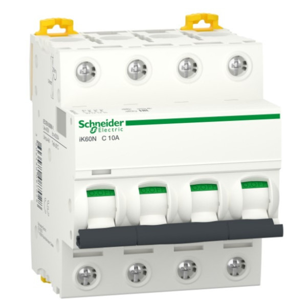 Автоматический выключатель Schneider Electric A9K24410 iK60 4P 10A C