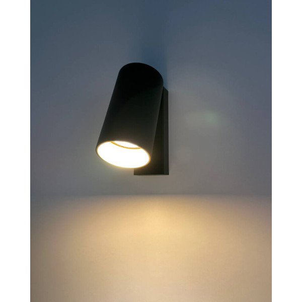 Бра, настенный светильник Nowodvorski 7764 Mono GU10 1x10W IP20 черный - фото №1