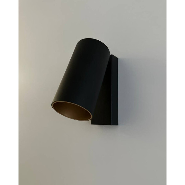 Бра, настенный светильник Nowodvorski 7764 Mono GU10 1x10W IP20 черный - фото №2