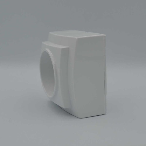 Розетка Nilson Themis біла 1-на без заземлення ( 26111015 ) - фото №2