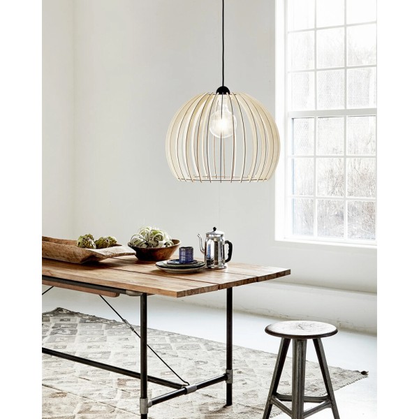 Подвесной светильник, люстра Nordlux 84843014 Chino E27 1x60W IP20 бежевый - фото №1