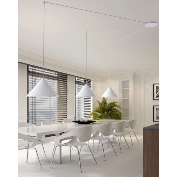 Плафон Nowodvorski Cameleon 8068 Zenith S White E27 1x10W IP20 - фото №1