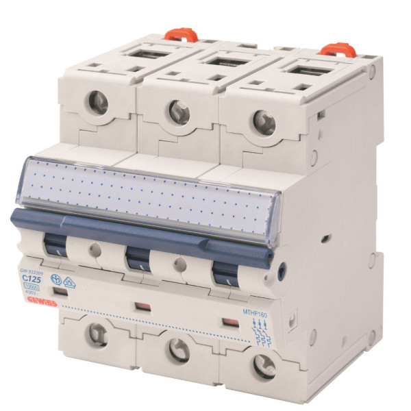 Автоматический выключатель GEWISS MTHP160 3P C 125А 16кА (GW93339)